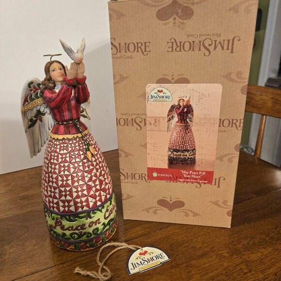 Jim Shore Heartwood Creek Angel - Picture 11 of 11